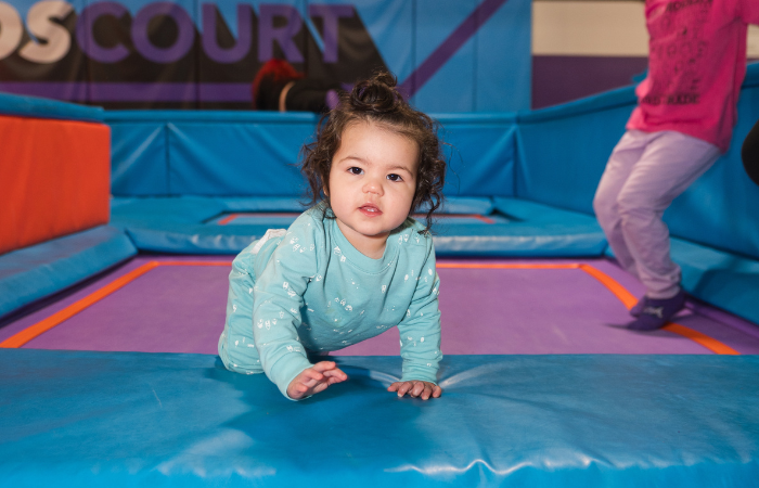 junior jumpers court attraction at Altitude Trampoline Park
