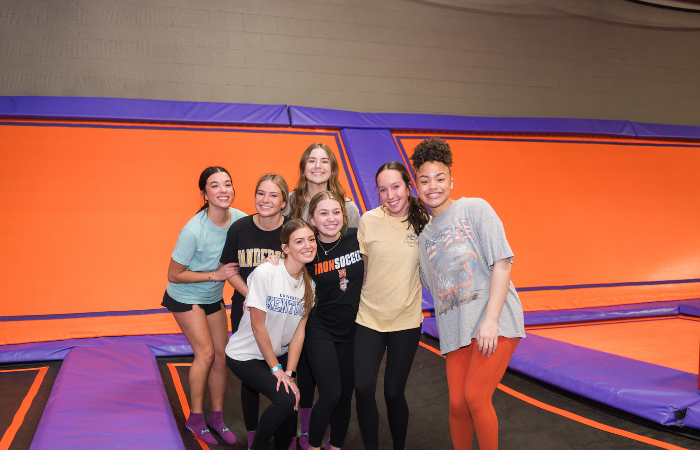main court attraction at Altitude Trampoline Park