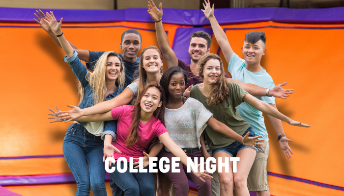 College Night at Altitude Trampoline Park in Bloomington, IL