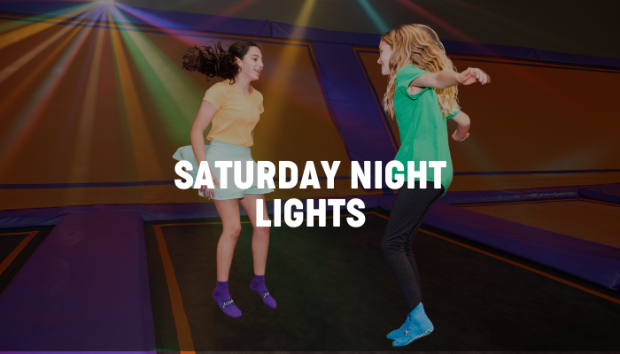 Saturday Night Lights at Altitude Trampoline Park in Bloomington, IL