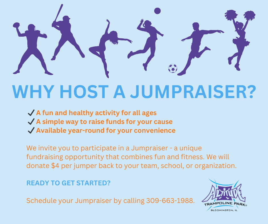 host a jumpraiser at Altitude Trampoline Park