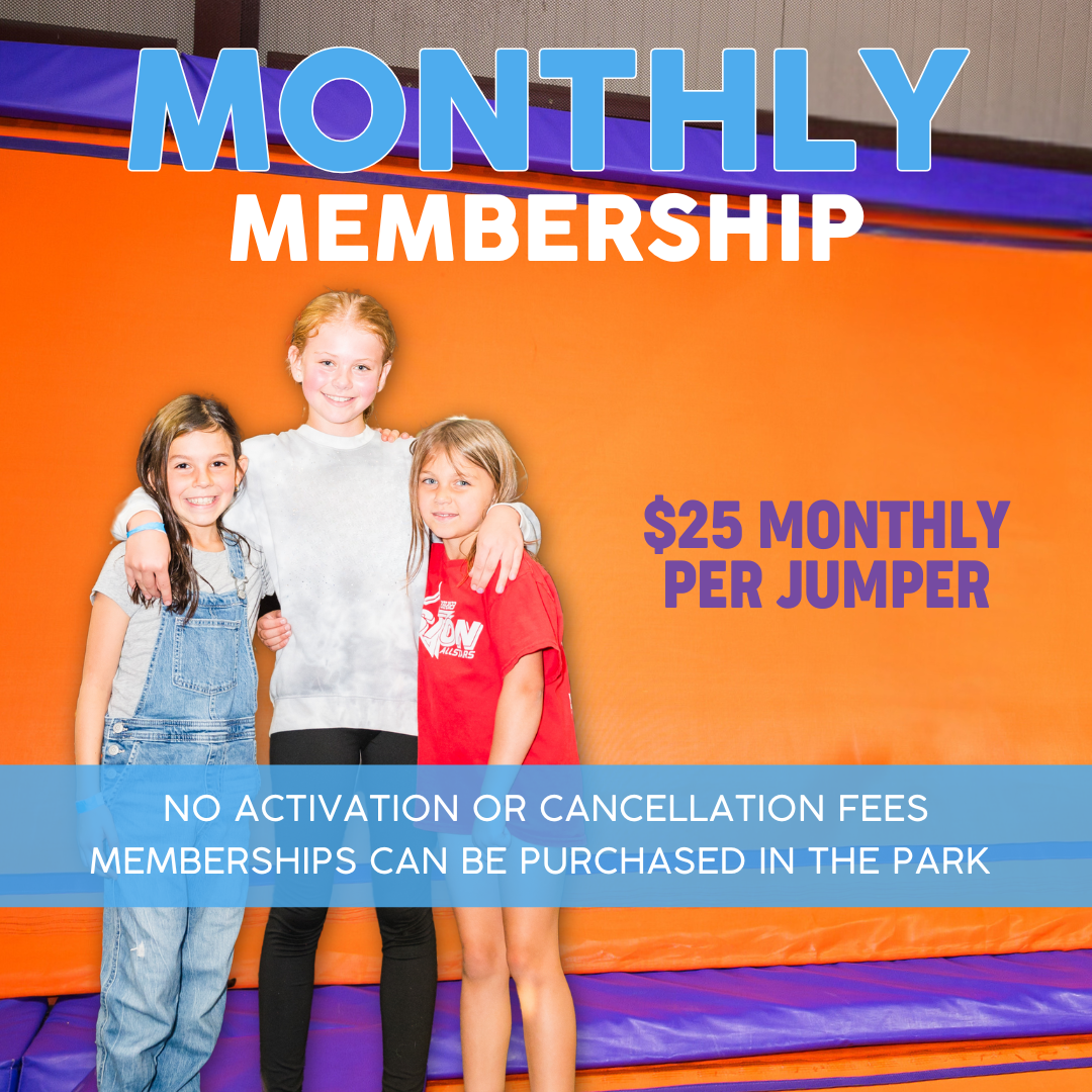 Monthly membership option at Altitude