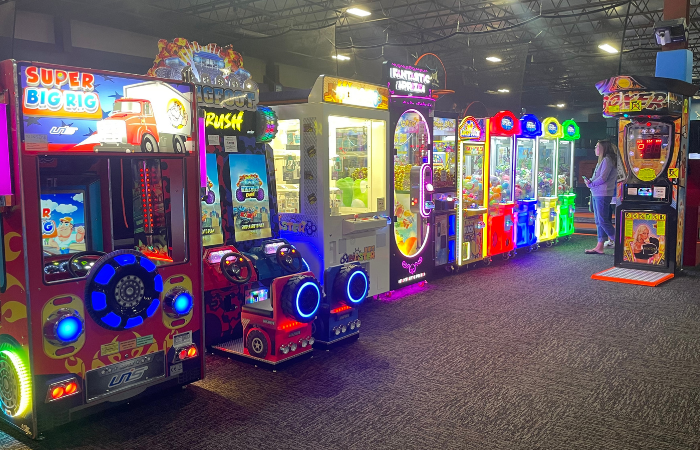 play your favorite arcade game in Altitude Trampoline Park's Arcade  Zone