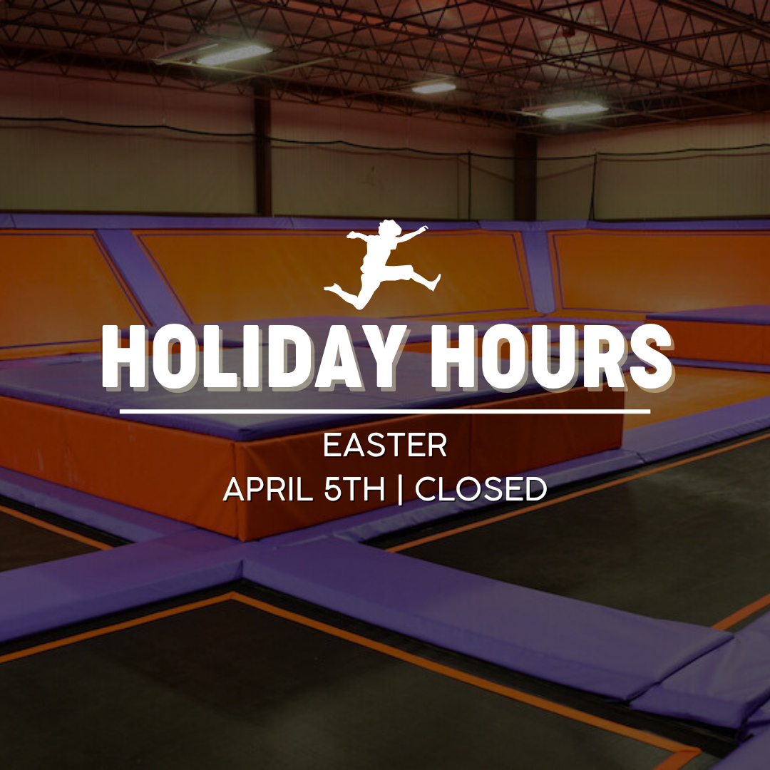 Holiday Hours for Easter at Altitude Trampoline Park