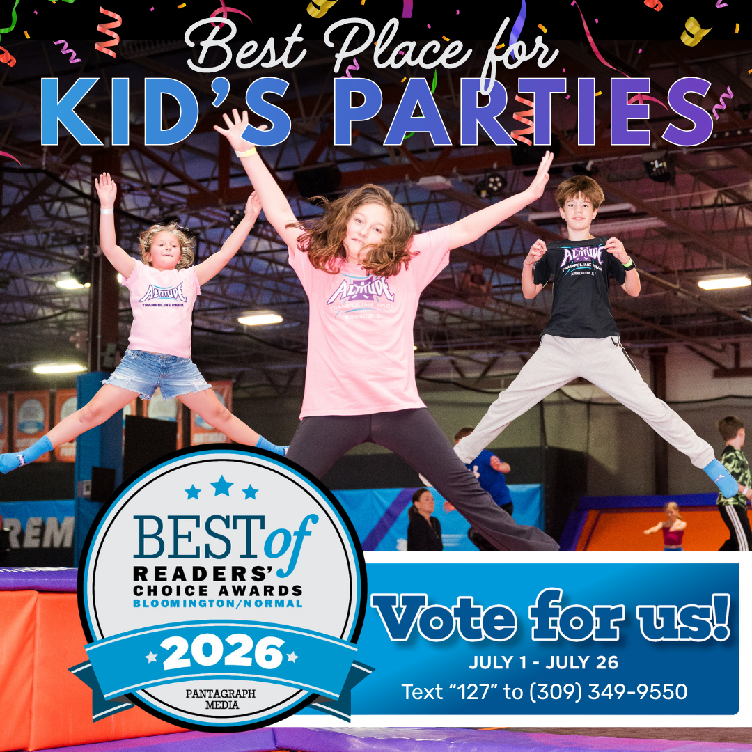 Vote for Altitude Trampoline Park for the Best Place for Kid's Parties