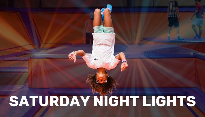 Saturday Night Lights at Altitude Trampoline Park in Bloomington, IL