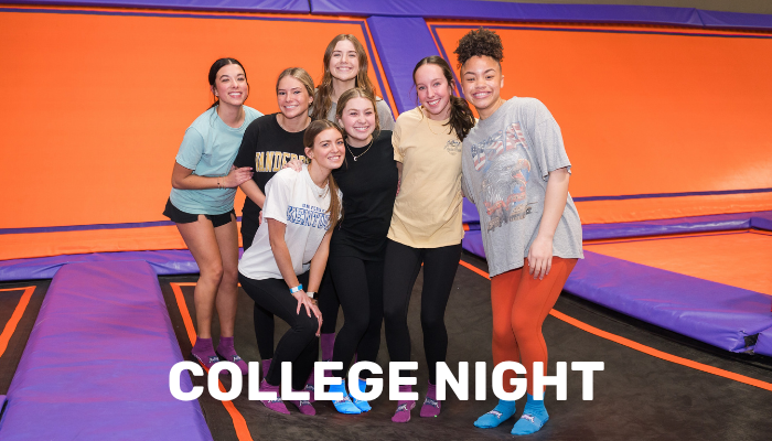 College Night at Altitude Trampoline Park in Bloomington, IL